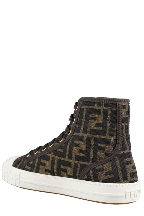 fendi high top sneakers women's.